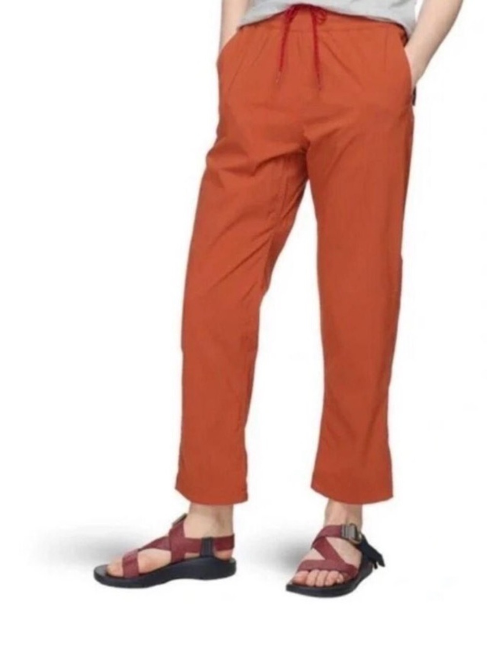 Topo Hiking/Climbing Outdoor Mountain Boulder Pants in Brick Orange